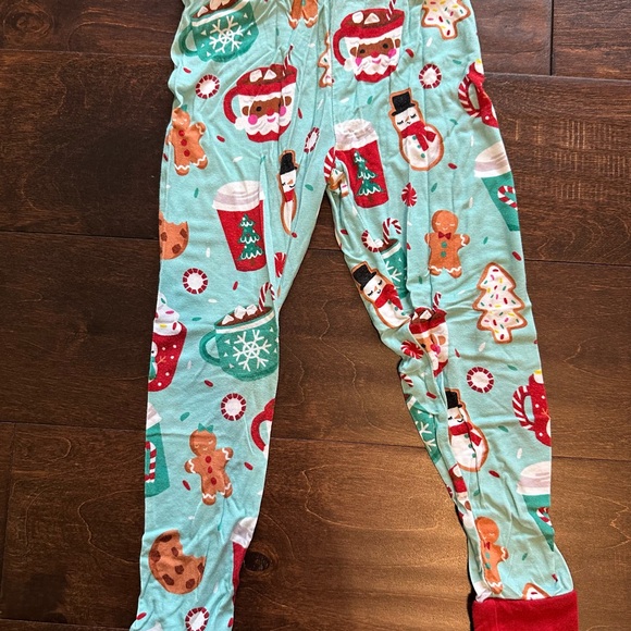 Little Sleepies Christmas/Holiday - Peppermint Mocha Two Piece Pajama - Picture 4 of 5